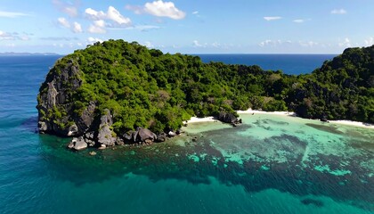 Tropical island paradise