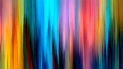 An abstract swirl of vibrant colors including blue, orange, and pink, creating a dynamic and energetic visual effect