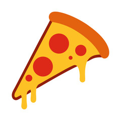 vector illustration of pizza