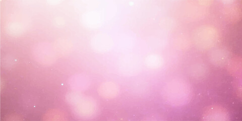 Soft pink bokeh abstract background with glowing light and festive design © Rupa
