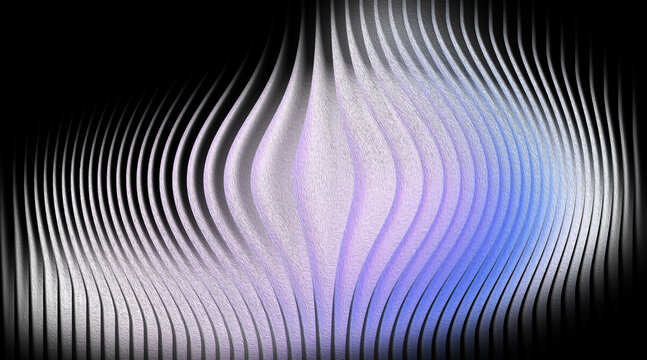 Abstract Wavy Textured Gradient Background with Swirls on a Transparent Backdrop