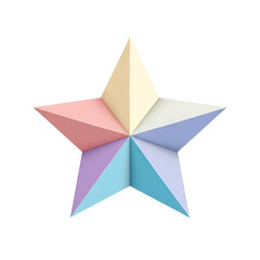 Whimsical pastel star bursts with joy and celebration