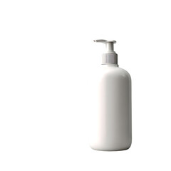 Minimalistic white bottle with pump style.png