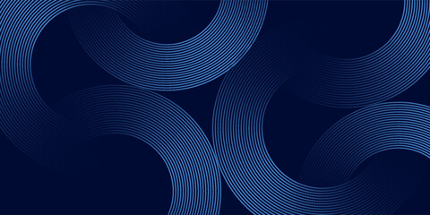 abstract dark background with glowing lines circles