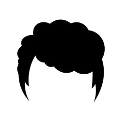 Illustration of Man Hairstyle.
