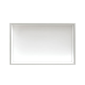 AI Image: Minimalist rectangular frame, serene simplicity in its stark form, a study of light and