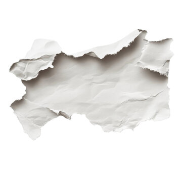 AI Image A piece of wrinkled paper reveals subtle textures against stark black background