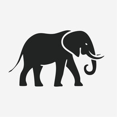 Fototapeta premium elephant vector icon design