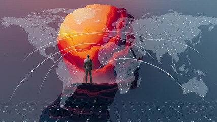 Fusion of artificial intelligence and global business