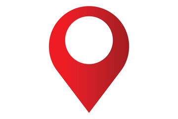 location pin icon, Route location icon, map pointer with pin icon, map location icon, start and end location journey symbol vector.