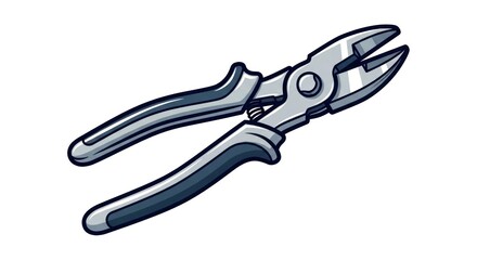 Fototapeta premium Hand tool illustration isolated on white background copy space for design