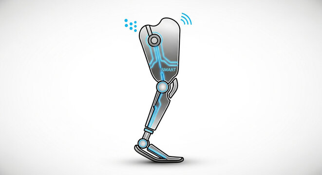 Smart prosthetic leg technology artificial limb innovation advanced design future of mobility healthcare solution