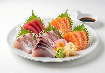 Delicious Sashimi Platter A Fresh and Flavorful Japanese Culinary Delight