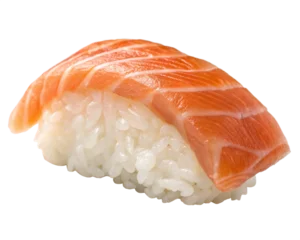 Fototapete Rund Sushi sushi with salmon PNG Cutout  © abbhai
