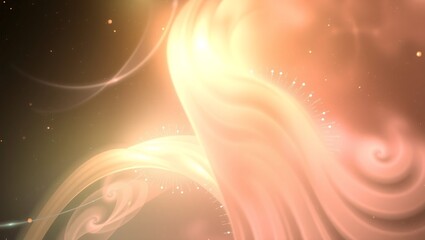 Ethereal Cosmic Light Waves