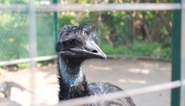 Emu portrait
