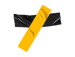 Adhesive tape, sticky paper stripes. Colorful stripes and pieces of duct paper, scotch or washi paper. Transparent duct tape in different shapes