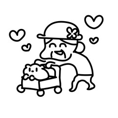 走るシリーズ・おばあちゃん６