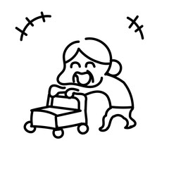 走るシリーズ・おばあちゃん５