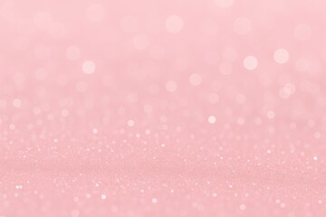 Elegant pink sparkling glitter bokeh texture soft dreamy festive background