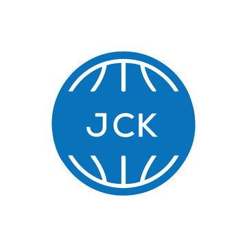JCK Basketball Icon Logo. JCK Design for Sports Team, Club, and Athletic Branding. JCK Best Icon.
