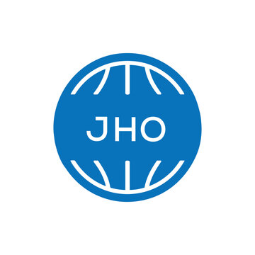 JHO Basketball Icon Logo. JHO Design for Sports Team, Club, and Athletic Branding. JHO Best Icon.
