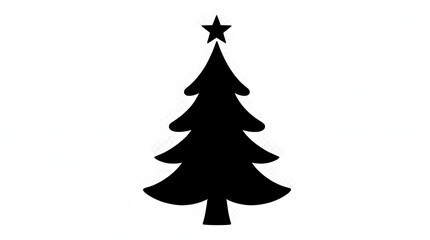 Obraz premium christmas tree vector