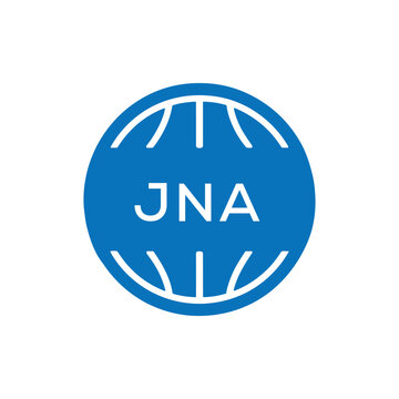 JNA Basketball Icon Logo. JNA Design for Sports Team, Club, and Athletic Branding. JNA Best Icon.
