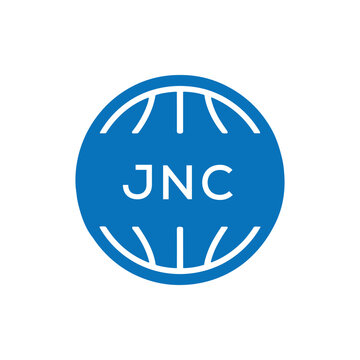 JNC Basketball Icon Logo. JNC Design for Sports Team, Club, and Athletic Branding. JNC Best Icon.
