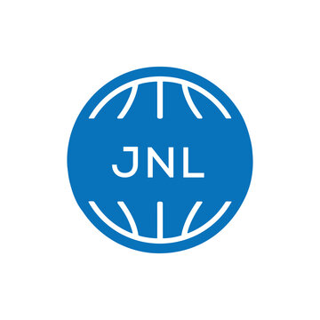 JNL Basketball Icon Logo. JNL Design for Sports Team, Club, and Athletic Branding. JNL Best Icon.
