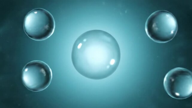 Tri-Fusion Autophagosomes - Three Vesicles Merge, Cloudiness Falls, Cytoplasm Clears