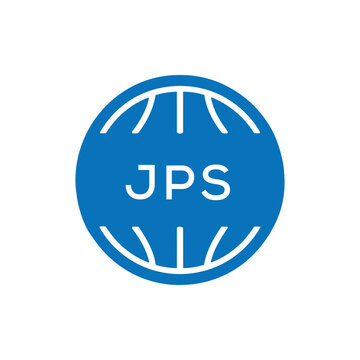 JPS Basketball Icon Logo. JPS Design for Sports Team, Club, and Athletic Branding. JPS Best Icon.
