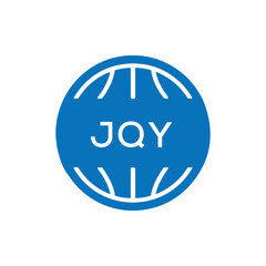 JQY Basketball Icon Logo. JQY Design for Sports Team, Club, and Athletic Branding. JQY Best Icon.
