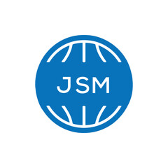 JSM Basketball Icon Logo. JSM Design for Sports Team, Club, and Athletic Branding. JSM Best Icon.
