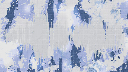 Abstract blue and white grunge texture pattern for background or wallpaper