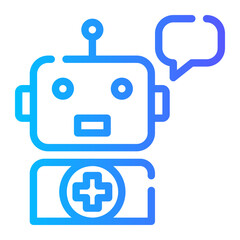 medical chatbot icon