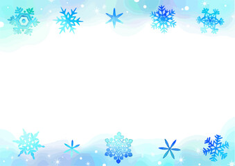 結晶のシンプルフレーム