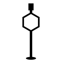 Road Sign vector, clip art, and symbol. Flat design of road sign concept and simple design