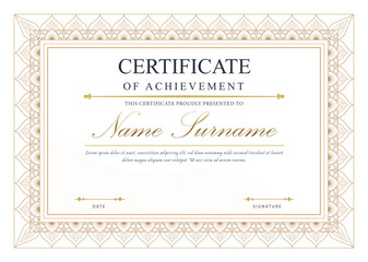 certificate or diploma template