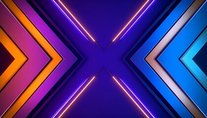 Geometric, colorful abstraction