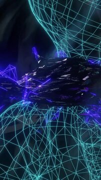 volcanic dragonplate shoulderguards [ digital obsidian tier ]