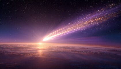 sunrise in space