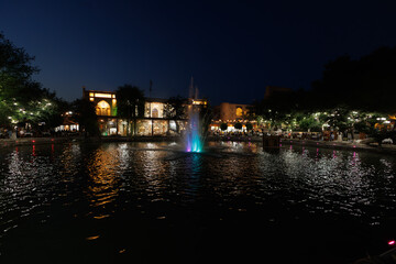 Fototapeta premium Lyabi Khause Square in Bukhara Uzbekistan