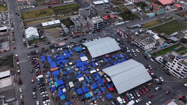 plaza de mercado ecuador 