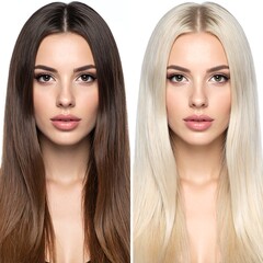 Hair color transformation