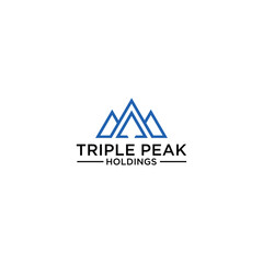 Triple peak logo