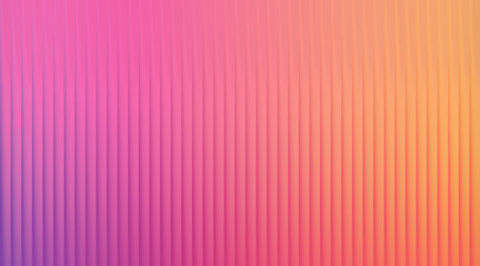 Obraz premium Elegant Gradient Vertical Lines Backdrop Pink, Orange, and Purple Textured Design