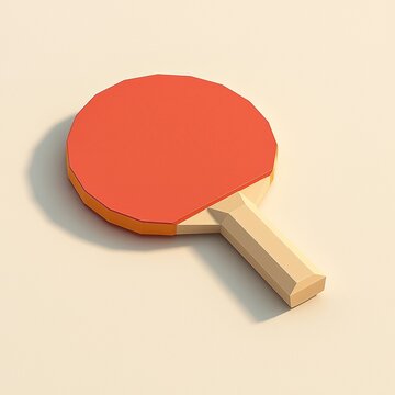 Minimal l&aring;gpoly bordtennisracket