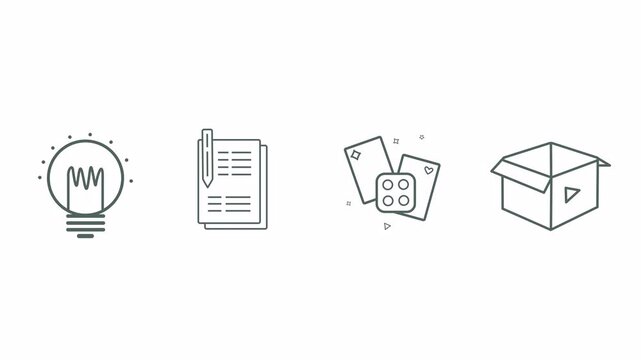 Tabletop Game Design Workflow - From Idea to Prototype Animation with Alpha Channel