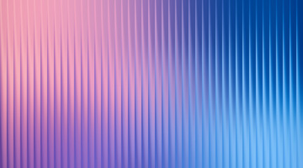 Fototapeta premium Pastel Gradient Vertical Stripes Pattern, Abstract Smooth Pink to Blue Lines Texture